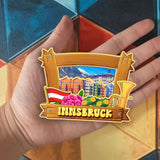 Refrigerator Magnet for Innsbruck Austria  1594