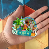 Kühlschrankmagnet für Xishuangbanna, Yunnan, China 433