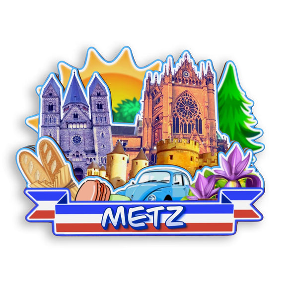 Refrigerator Magnet for Mets France  1354