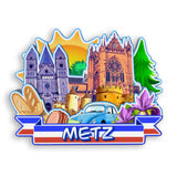 Refrigerator Magnet for Mets France  1354