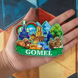 Refrigerator Magnet for Gomel Belarus  2475