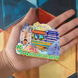 Магнит на холодильник для Шуанъяшань, Хэйлунцзян, Китай 610