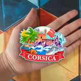 Refrigerator Magnet for Corsica France  1345