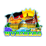 Refrigerator Magnet for Wurzberg Germany  1214