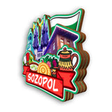 Refrigerator Magnet for Sozopol Bulgaria  2452