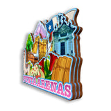 Refrigerator Magnet for Punta Arenas Chile  2844