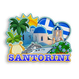 Refrigerator Magnet for Santorini Greece  1708
