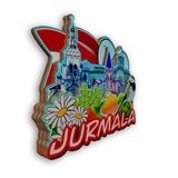 Refrigerator Magnet for Jurmala Latvia  2489