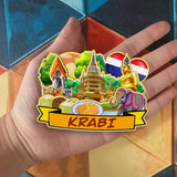 Refrigerator Magnet for Krabi Thailand  2787