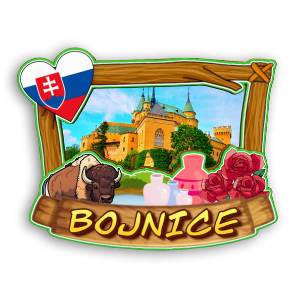 Refrigerator Magnet for Bojnice Slovakia  2379