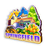 Refrigerator Magnet for Springfield Massachusetts USA  982