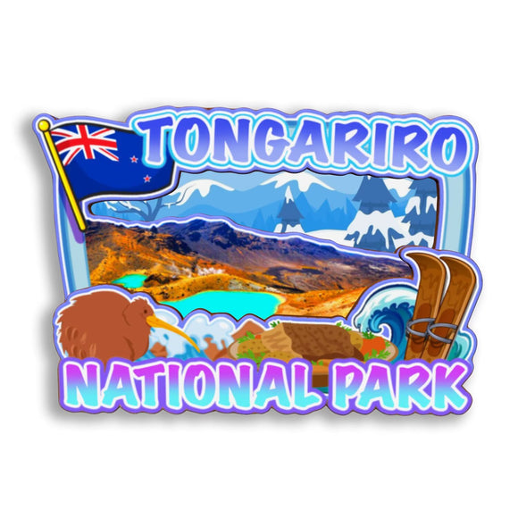 Refrigerator Magnet for Tongariro National Park New Zealand  2752