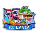 Refrigerator Magnet for Ko Lanta Thailand  2796