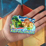 Refrigerator Magnet for Kefallinia Greece  1761
