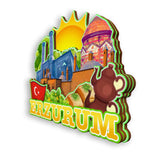 Refrigerator Magnet for Erzurum Greece  1697