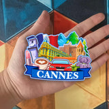 Refrigerator Magnet for Cannes France  2601