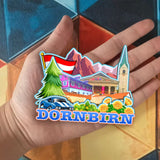 Refrigerator Magnet for Dornbirn Austria  1625