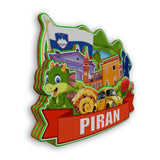 Refrigerator Magnet for Piran Slovenia  2361