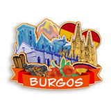 Refrigerator Magnet for Burgos Spain  1506