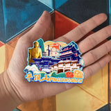 Refrigerator Magnet for Pingdingshan, Henan, China  720