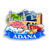 Refrigerator Magnet for Adana Turkey  1682