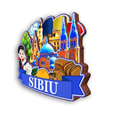 Refrigerator Magnet for Sibiu Romania  2318