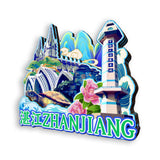 Refrigerator Magnet for Zhanjiang, Guangdong, China  492