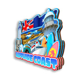 Refrigerator Magnet for Sapphire Coast Australia  2680