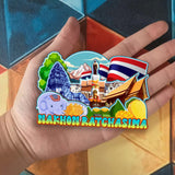 Refrigerator Magnet for Nakhon Ratchasima Thailand  2810