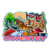 Refrigerator Magnet for Coventry UK  2866
