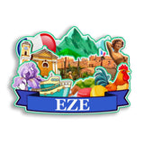 Refrigerator Magnet for Eze France  2608