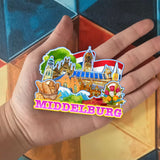 Refrigerator Magnet for Middelburg Netherlands  1993