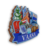Refrigerator Magnet for Vaasa Finland  2350