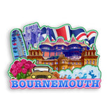 Refrigerator Magnet for Bournemouth UK  1489