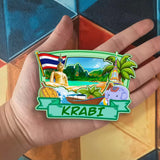 Refrigerator Magnet for Krabi Thailand  2788