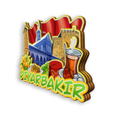 Refrigerator Magnet for Diyarbakir Greece  1702