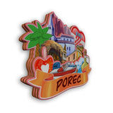Kühlschrankmagnet für Porec Kroatien 2227
