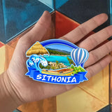 Refrigerator Magnet for Sithonia Greece  1780