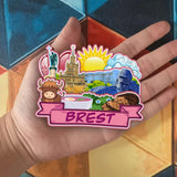 Refrigerator Magnet for Brest Belarus  2470