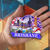 Refrigerator Magnet for Brisbane Australia  2649