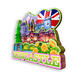 Refrigerator Magnet for Newcastle UK  1450