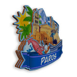 Refrigerator Magnet for Paros Greece  1713