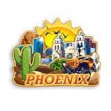 Refrigerator Magnet for Phoenix Arizona USA  301