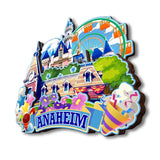 Refrigerator Magnet for Anaheim California USA  254