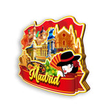 Refrigerator Magnet for Madrid Spain  1375