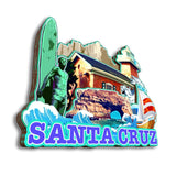 Kühlschrankmagnet für Santa Cruz, Kalifornien, USA 240