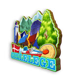 Refrigerator Magnet for Gilleleje Denmark  2079