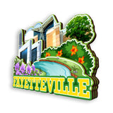 Kühlschrankmagnet für Fayetteville Arkansas USA 333