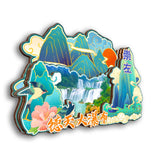 Kühlschrankmagnet für Detian-Wasserfall, Chongzuo, Guangxi, China 34