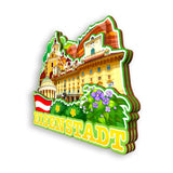 Kühlschrankmagnet für Eisenstadt Österreich 1602